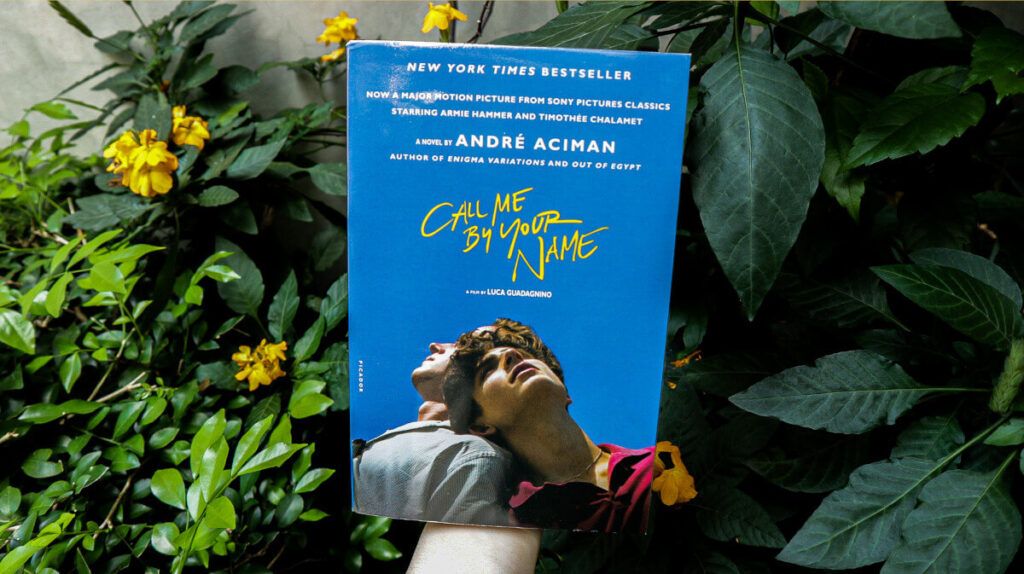 Call Me By Your Name paperback cover