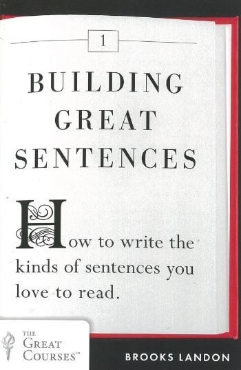 Building Great Sentences Brooks Landon book review